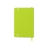 Блокнот А6 Vision, Lettertone, зеленый (Р), зеленый, картон с покрытием из полиуретана, имитирующего кожу