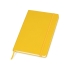 Блокнот А5 Vision, Lettertone, желтый, желтый, картон с покрытием из полиуретана, имитирующего кожу