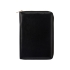 Бизнес-блокнот на молнии А5 Fabrizio, 80 листов, черный, черный, искусственная кожа (пу)