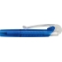Блокнот А6 Журналист с ручкой, светло-синий, светло-синий, полипропилен/пластик