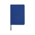 Блокнот А5 Magnet 14,3*21 с магнитным держателем для ручки, синий, синий, полиуретан
