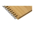 Блокнот Bamboo tree с ручкой (Р), бежевый, бамбук, бумага.