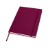 Классический деловой блокнот А4, бордовый, бордовый, картон с покрытием из бумаги, имитирующей кожу