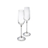 Бокалы для шампанского Crystalline (набор из 2 шт.). Swarovski, прозрачный/серебристый, кристаллы Swarovski/металл