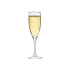 Бокал для шампанского Flute, прозрачный, стекло