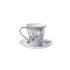 Набор чашка и блюдце Valerie Concept TEA SET ALICE, мультиколор, китайский фарфор 100%