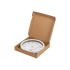 Пластиковые настенные часы  диаметр 25,5 см Yikigai, белый, белый, пластик