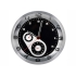 Часы настенные Астория, серебристый/черный (Р), серебристый/черный, стекло, металл