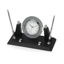 Настольный прибор Аналитик, черный матовый/серебристый Настольный прибор Аналитик, черный матовый/серебристый