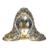 Часы «Принц Аквитании», серебристый/золотистый, серебристый/золотистый, литьевой мрамор (специальный композитный материал)/серебро