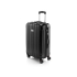 Чемодан 24 на роликах, черный, черный, поликарбонат/абс пластик