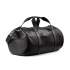 Дорожная сумка Вента, черный, черный, натуральная кожа, молния- пластик, фурнитура- латунь