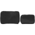 Упаковочные сумки - набор из 2, черный, черный, полипропилен