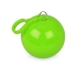 Дождевик в футляре с карабином, единый размер, зеленое яблоко, пластик/ПВХ
