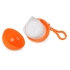Дождевик в футляре с карабином, единый размер, оранжевый, пластик/ПВХ