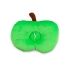 Музыкальная подушка «Яблоко», зеленый/коричневый, плюш