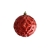 Новогоднее подвесное украшение из полистирола / 8x8x8см, красный