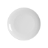 Тарелка керамическая, d20 см, для сублимации, белый, белый, черный, керамика/пластик