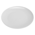 Тарелка керамическая, d20 см, для сублимации, белый, белый, черный, керамика/пластик