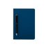 Бизнес-блокнот С3 софт-тач с магнитом, твердая обложка, 128 листов, синий, синий, полиуретан с покрытием софт-тач, картон