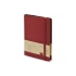 Ежедневник недатированный А5  Oxford, бордовый, бордовый, искусственная кожа с покрытием soft-touch