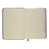 Ежедневник недатированный А5 Velvet Index (серый), серый, искусственная кожа soft-touch