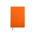Ежедневник недатированный А5 Loft, оранжевый, оранжевый, искусственная кожа на бумажной основе