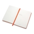 Бизнес-блокнот С3 софт-тач с магнитом, твердая обложка, 128 листов, оранжевый, оранжевый, полиуретан с покрытием софт-тач, картон