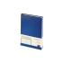 Ежедневник недатированный А5 Megapolis, синий, синий, искусственная кожа на бумажной основе