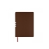 Ежедневник недатированный А5 Madrid, коричневый, коричневый, искусственная кожа с покрытием soft-touch