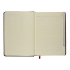 Ежедневник недатированный А5 Velvet Index (коричневый), коричневый, искусственная кожа soft-touch
