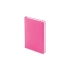 Ежедневник недатированный А5 Velvet, розовый флуор, розовый флуор, искусственная кожа