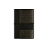Ежедневник недатированный А5 Bilbao, черный, черный, искусственная кожа с покрытием soft-touch