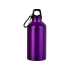 Бутылка Hip S с карабином 400мл, пурпурный, пурпурный, алюминий