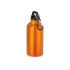 Бутылка Hip S с карабином 400мл, оранжевый, оранжевый, алюминий