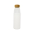 Стеклянная спортивная бутылка Kai с деревянной крышкой и объемом 540 мл, белый, белый, стекло, силикон, дерево