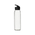Стеклянная бутылка  Fial, 500 мл, черный, прозрачный/черный, силикатное стекло, полипропилен