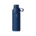 Бутылка для воды Ocean Bottle объемом 500 мл с вакуумной изоляцией, синий, синий, 70% переработанная нержавеющая cталь, 10% пластик pet, 10% переработанный pet пластик, 10% силиконовый пластик