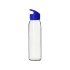 Стеклянная бутылка  Fial, 500 мл, синий, прозрачный/синий, силикатное стекло, полипропилен