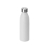 Стальная бутылка Rely, 650 мл, белый матовый, белый матовый, серебристый, нержавеющая сталь