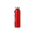 Бутылка стеклянная ALFE, 500 мл, красный, красный, стекло/пластик/нержавеющая cталь