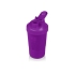 Шейкер для спортивного питания Level Up, фиолетовый, фиолетовый, шейкер - pp пластик, шарик- нержавеющая сталь
