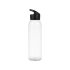 Бутылка для воды Plain 2 630 мл, прозрачный/черный, прозрачный/черный, пластик