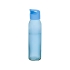 Спортивная бутылка Sky из стекла объемом 500 мл, светло-синий, светло-синий, стекло, пластик pp