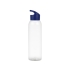 Бутылка для воды Plain 630 мл, прозрачный/синий, прозрачный/синий, пластик