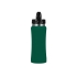Бутылка спортивная Коста-Рика 600мл, зеленый, зеленый/черный/серебристый, нержавеющая cталь/пластик с покрытием soft-touch