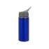 Бутылка для воды Rino 660 мл, синий, синий/серый, алюминий, пластик
