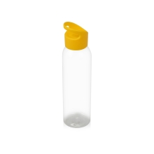 Бутылка для воды Plain 630 мл, прозрачный/желтый
