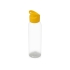 Бутылка для воды Plain 630 мл, прозрачный/желтый, прозрачный/желтый, пластик