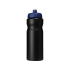 Спортивная бутылка Baseline® Plus объемом 650 мл, черный, черный, hdpe пластик, пластик pp